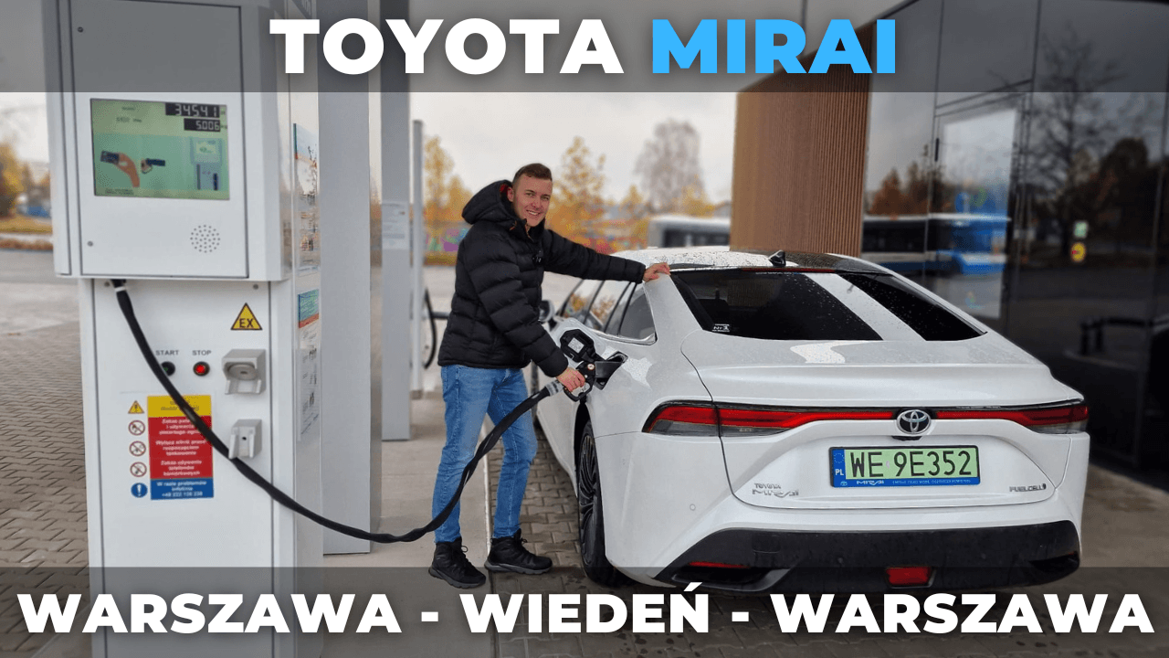 toyota, mirai, toyota mirai, wodor, wodór, test